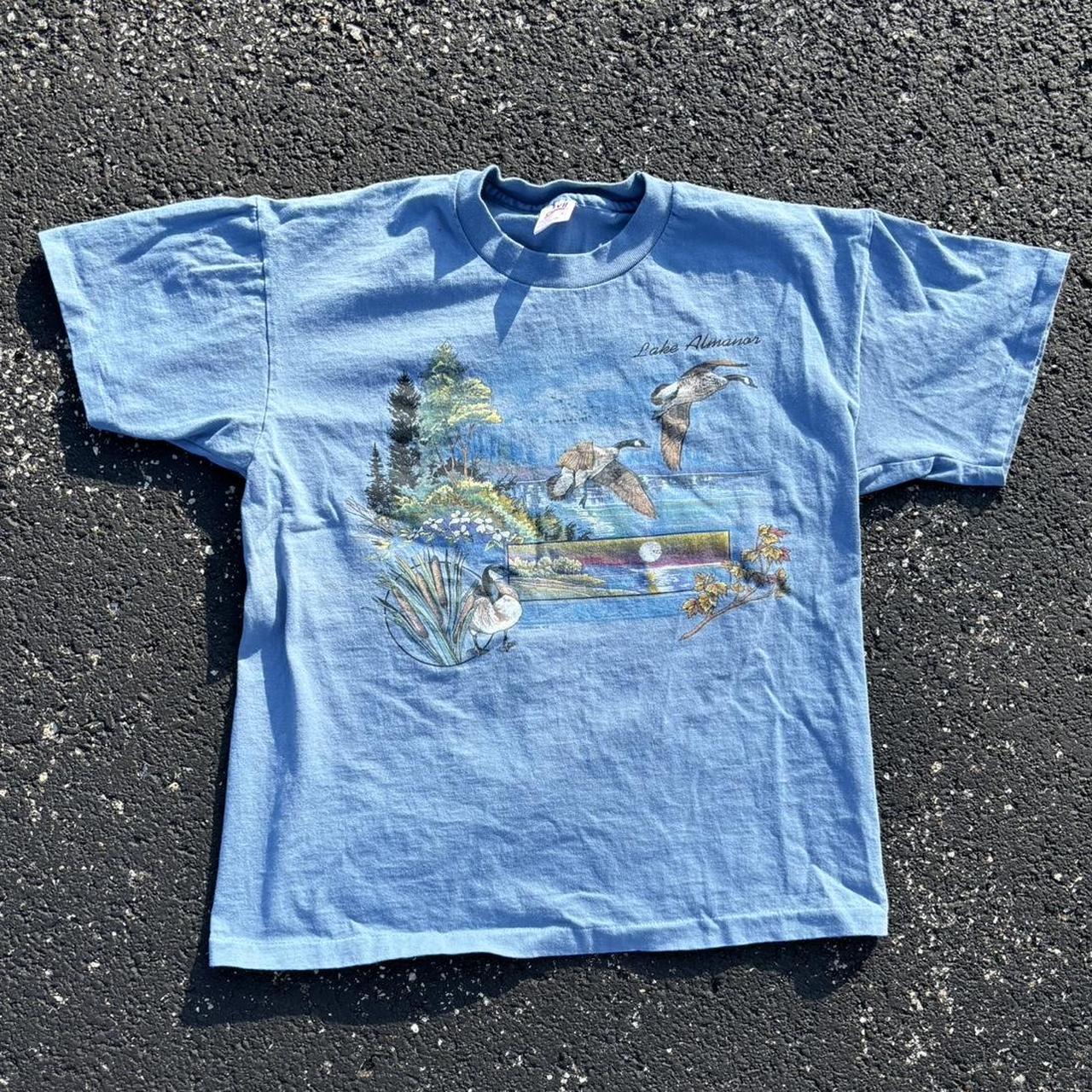 Vintage Nature Graphic Tee Large