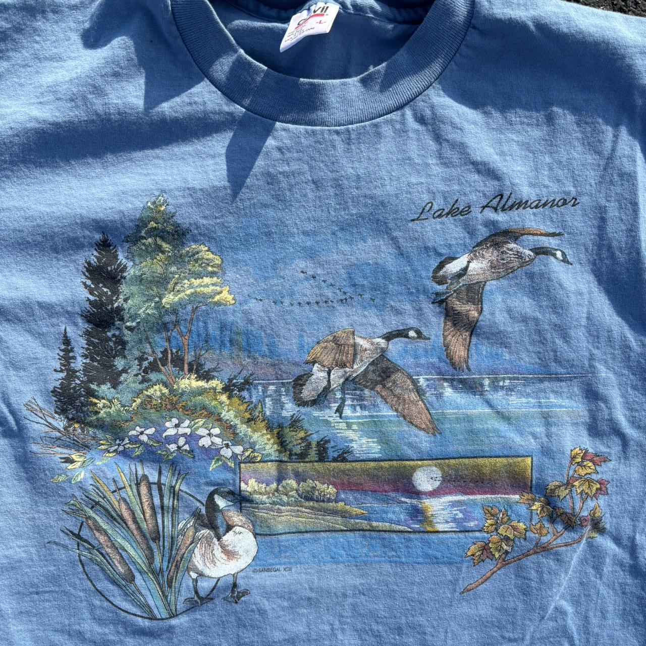 Vintage Nature Graphic Tee Large