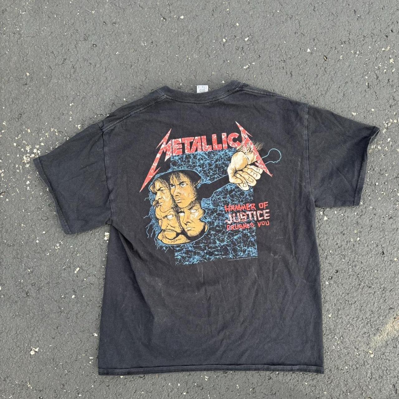 Vintage Metallica Tee Large