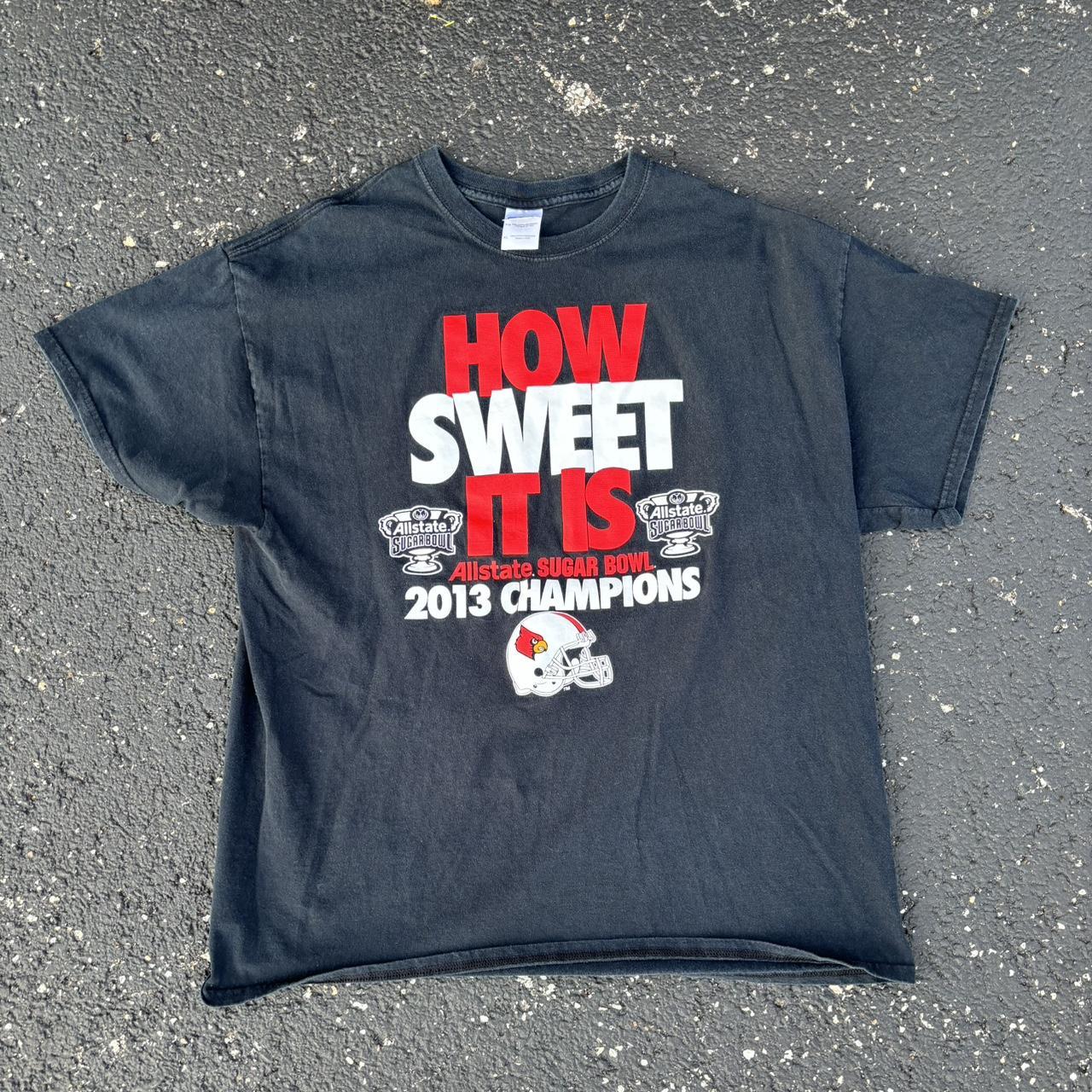 Vintage Louisville Football Graphic Tee XL