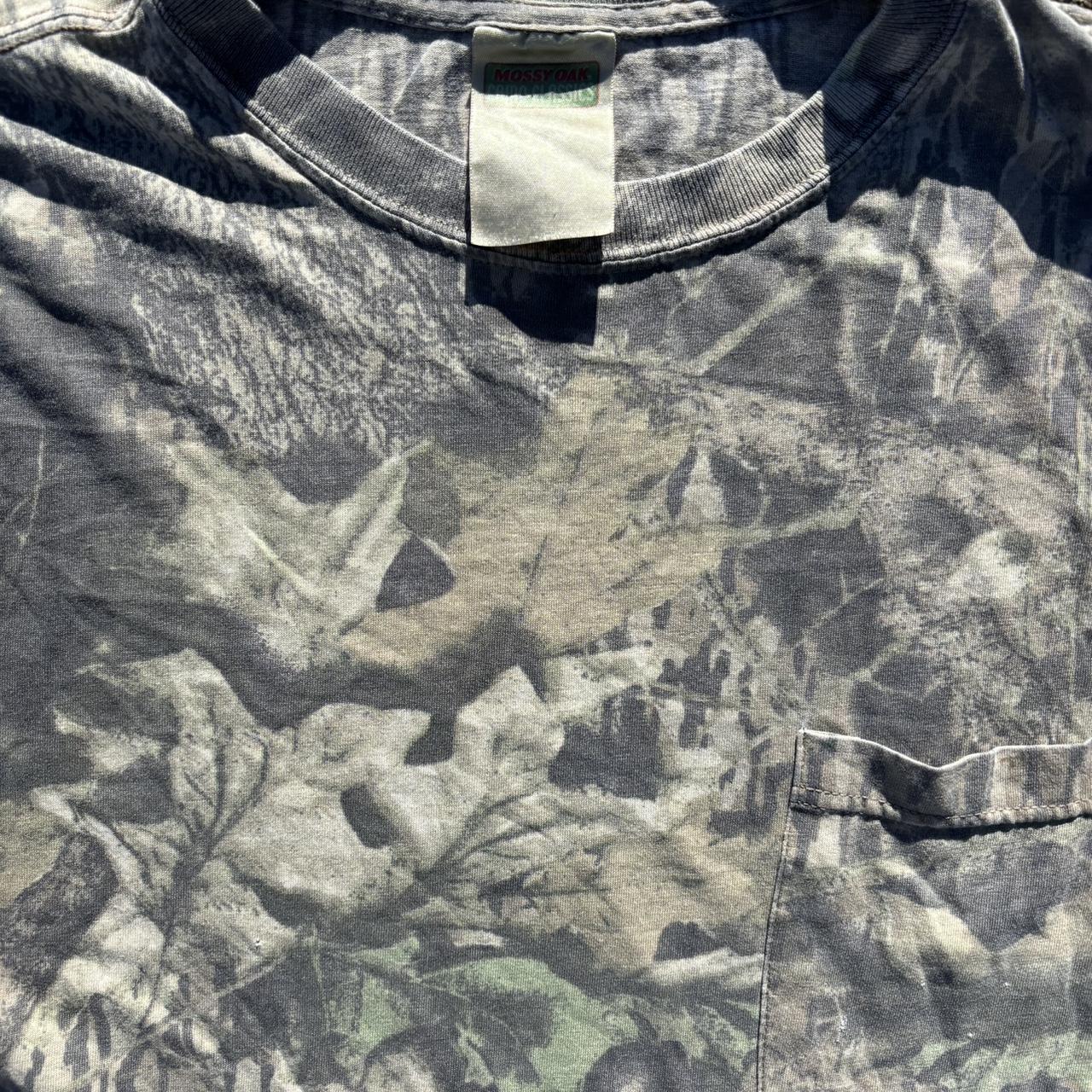 Vintage Mossy Oak Camo Tee Large