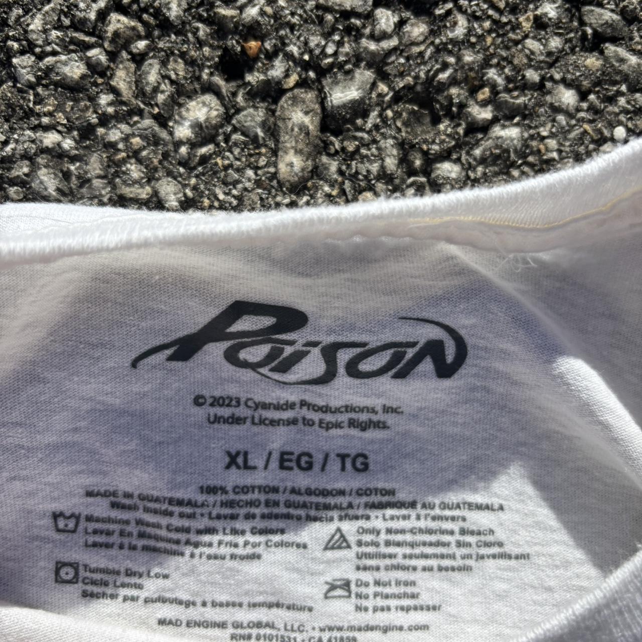 Vintage Poison Band Tee XL