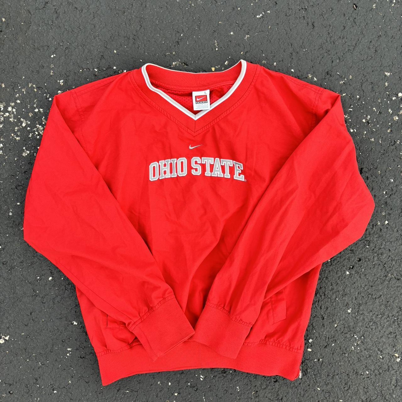 Vintage Nike Ohio State Windbreaker Large