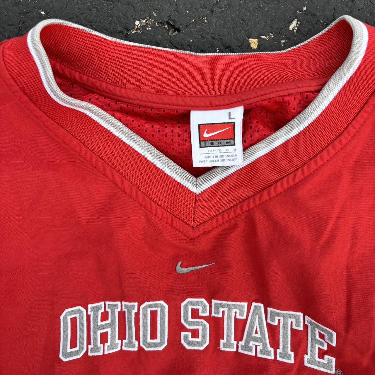 Vintage Nike Ohio State Windbreaker Large